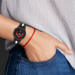 Cinturino in silicone a strisce bicolore, For Samsung Galaxy Watch5 / Watch5 Pro