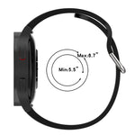 Cinturino in silicone a strisce bicolore, For Samsung Galaxy Watch5 / Watch5 Pro