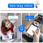 Lampadina WiFi con Telecamera 2MP HD e Memoria 8GB