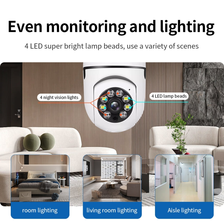 Lampadina WiFi con Telecamera 2MP HD e Memoria 8GB