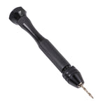 Set di punte per trapano a mano con mini punte elicoidali di precisione Pin Vise, 8009, 8011