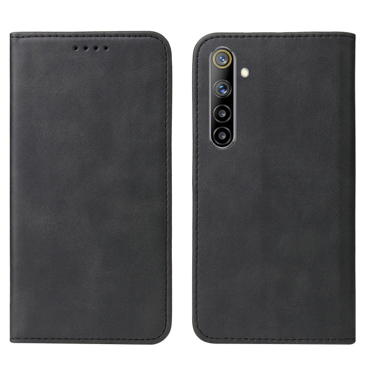Custodia per telefono in pelle con chiusura magnetica, For Realme 6i India, For Realme C11 2021, For Realme GT2 Pro, For Realme Q2, For Realme Q3i 5G, For Realme Q3t, For Realme X3 SuperZoom, For Realme X7 / Q2 Pro