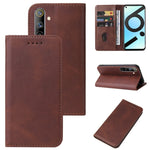 Custodia per telefono in pelle con chiusura magnetica, For Realme 6i India, For Realme C11 2021, For Realme GT2 Pro, For Realme Q2, For Realme Q3i 5G, For Realme Q3t, For Realme X3 SuperZoom, For Realme X7 / Q2 Pro