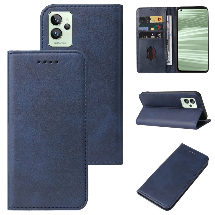 Custodia per telefono in pelle con chiusura magnetica, For Realme 6i India, For Realme C11 2021, For Realme GT2 Pro, For Realme Q2, For Realme Q3i 5G, For Realme Q3t, For Realme X3 SuperZoom, For Realme X7 / Q2 Pro