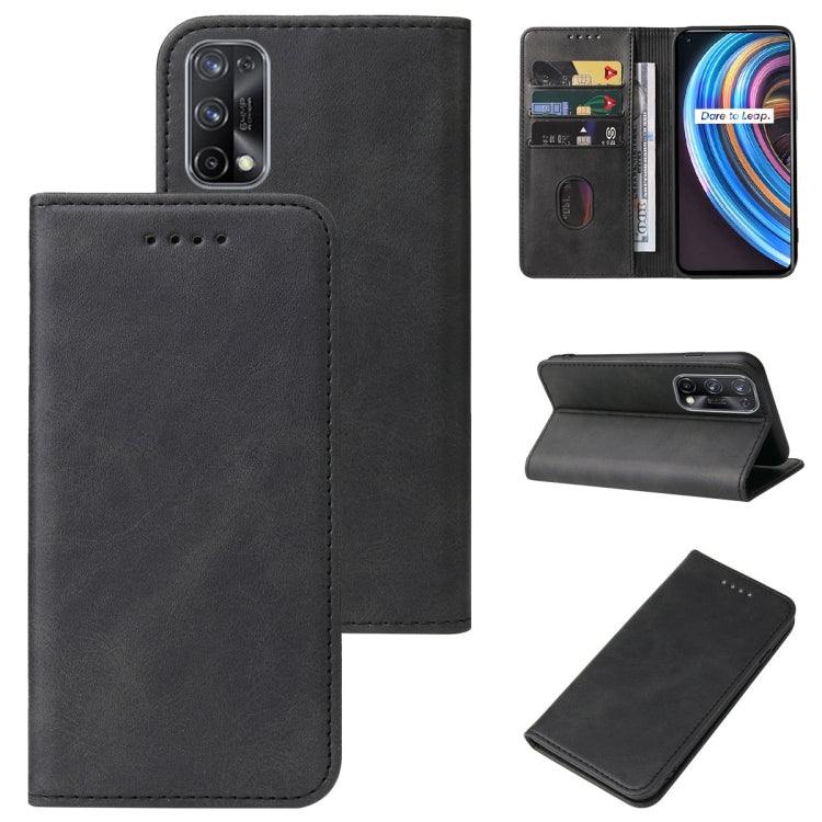 Custodia per telefono in pelle con chiusura magnetica, For Realme 6i India, For Realme C11 2021, For Realme GT2 Pro, For Realme Q2, For Realme Q3i 5G, For Realme Q3t, For Realme X3 SuperZoom, For Realme X7 / Q2 Pro