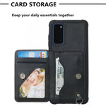 Custodia portafoglio Galaxy S20 con slot carte e portafoto
