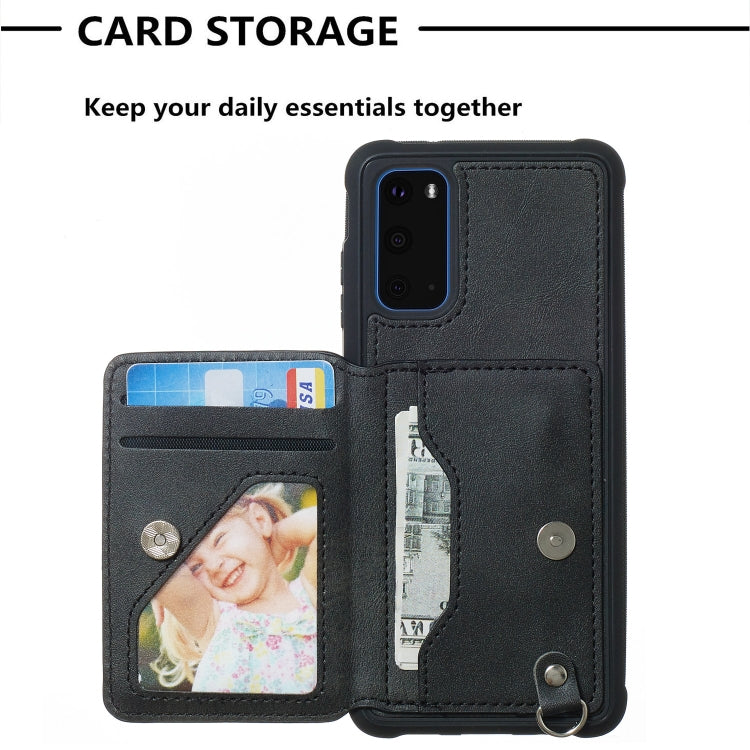 Custodia portafoglio Galaxy S20 con slot carte e portafoto