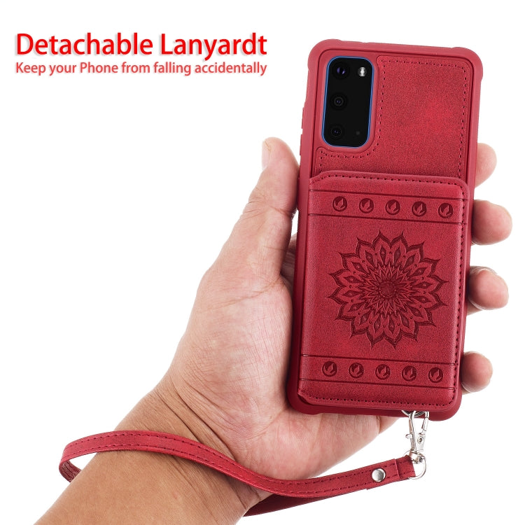 Custodia portafoglio Galaxy S20 con slot carte e portafoto