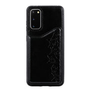 Custodia protettiva antiurto con slot carte per Galaxy S20