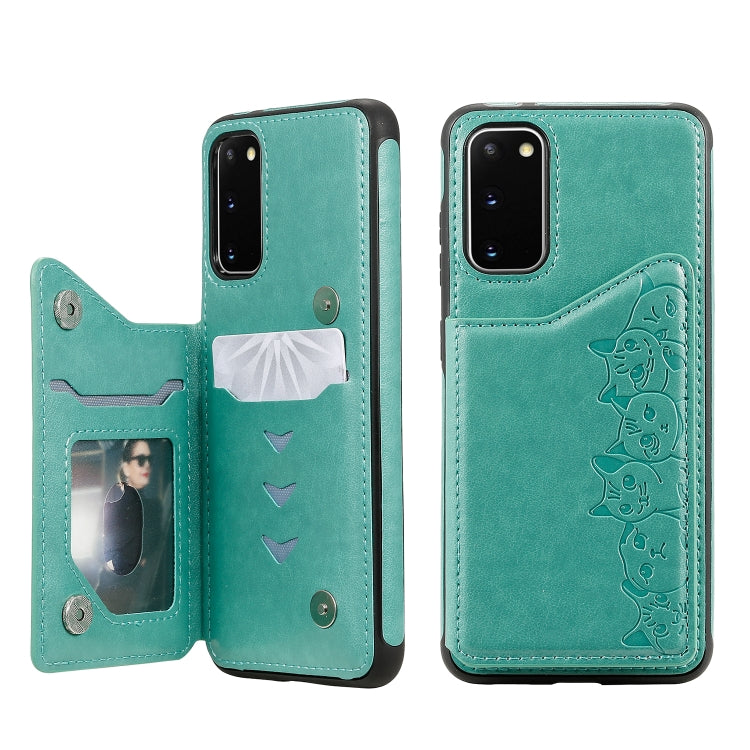Custodia protettiva con slot carte per Galaxy S20