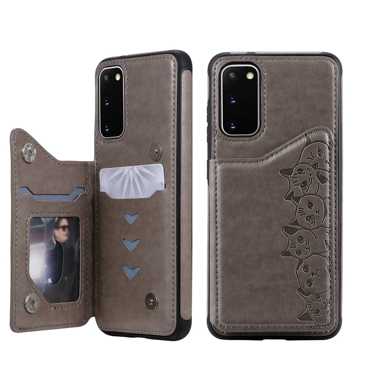 Custodia protettiva con slot carte per Galaxy S20