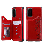 Custodia protettiva con slot carte per Galaxy S20