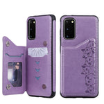Custodia protettiva con slot carte per Galaxy S20