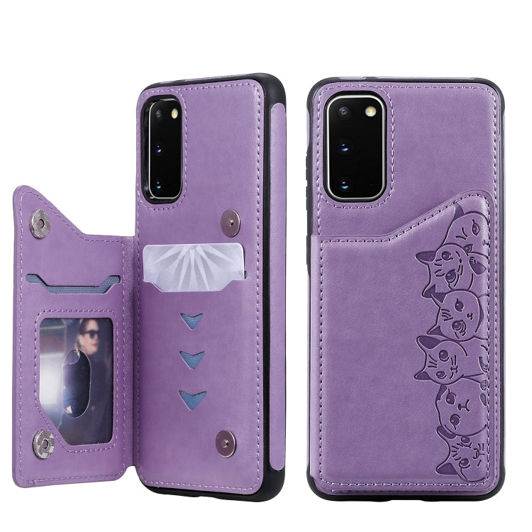 Custodia protettiva con slot carte per Galaxy S20