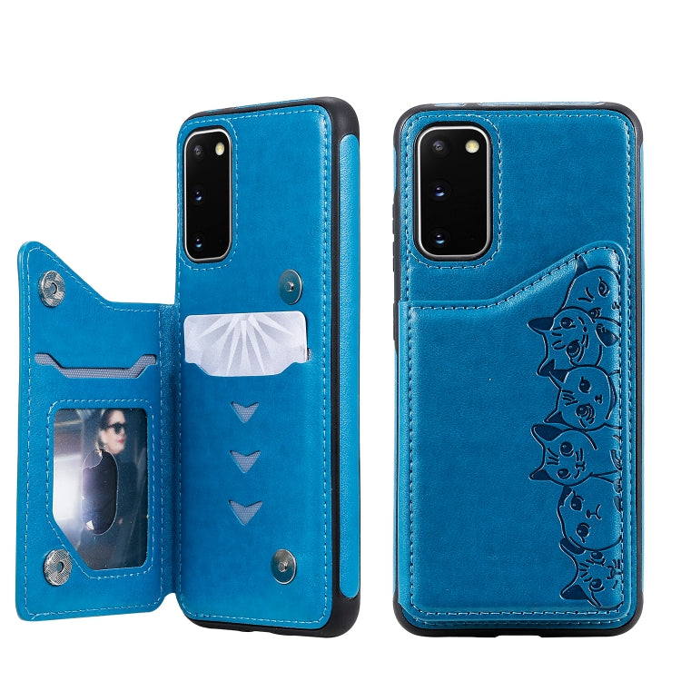 Custodia protettiva con slot carte per Galaxy S20
