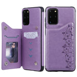 Custodia protettiva con slot carte per Galaxy S20