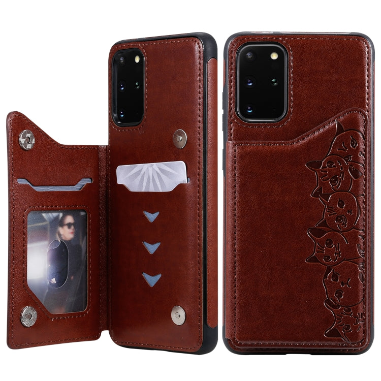 Custodia protettiva con slot carte per Galaxy S20