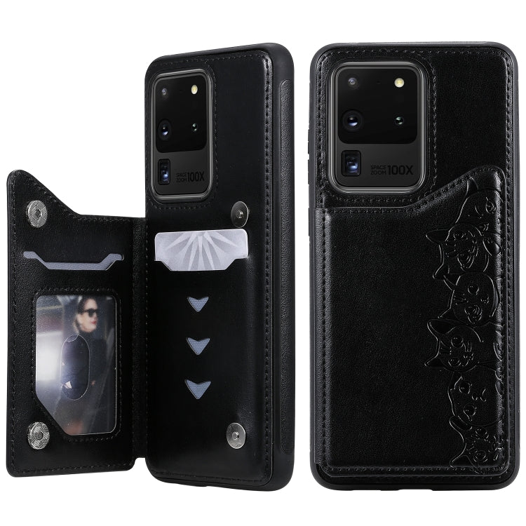 Custodia protettiva con slot carte per Galaxy S20