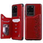 Custodia protettiva con slot carte per Galaxy S20