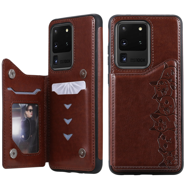Custodia protettiva con slot carte per Galaxy S20