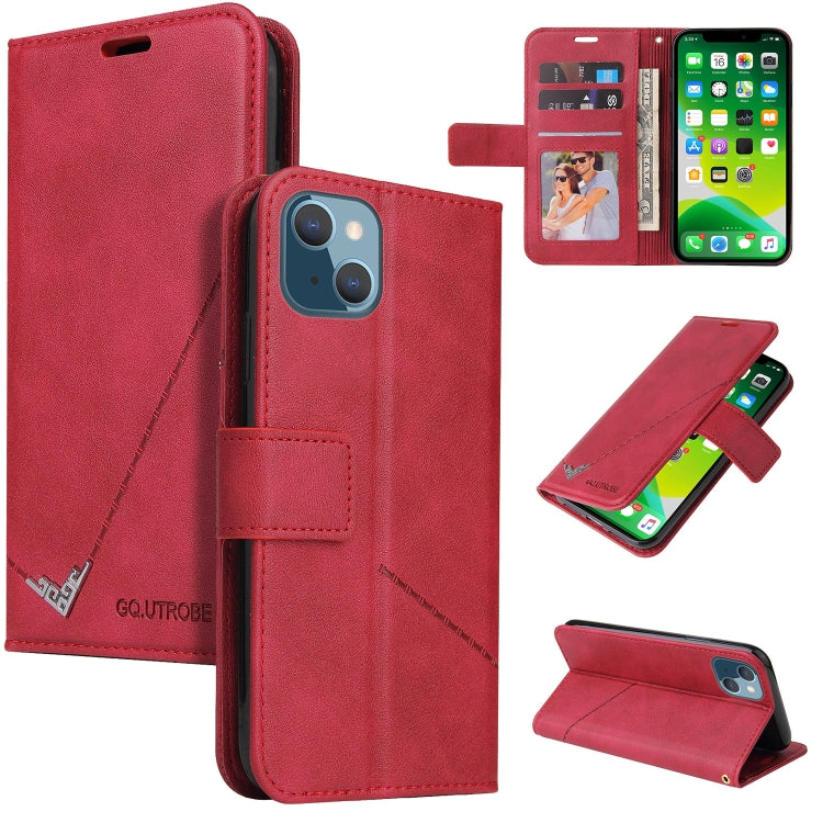 Custodia per telefono in pelle ad angolo retto GQUTROBE, For iPhone 13, For iPhone 13 mini, For iPhone 13 Pro, For iPhone 13 Pro Max