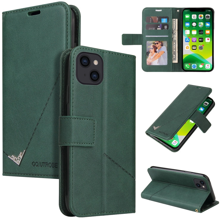 Custodia per telefono in pelle ad angolo retto GQUTROBE, For iPhone 13, For iPhone 13 mini, For iPhone 13 Pro, For iPhone 13 Pro Max