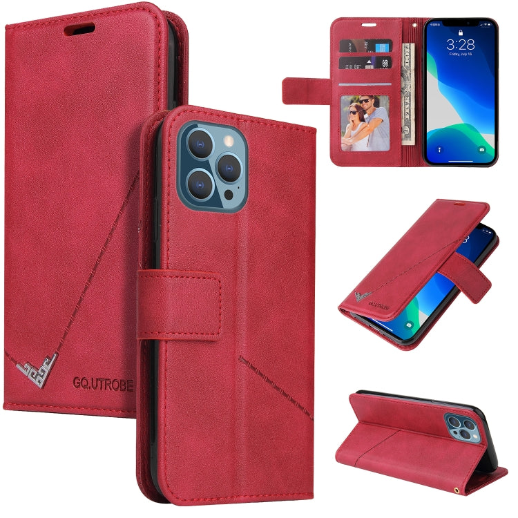 Custodia per telefono in pelle ad angolo retto GQUTROBE, For iPhone 13, For iPhone 13 mini, For iPhone 13 Pro, For iPhone 13 Pro Max