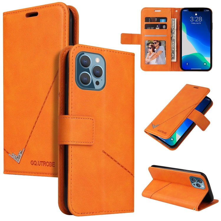 Custodia per telefono in pelle ad angolo retto GQUTROBE, For iPhone 13, For iPhone 13 mini, For iPhone 13 Pro, For iPhone 13 Pro Max