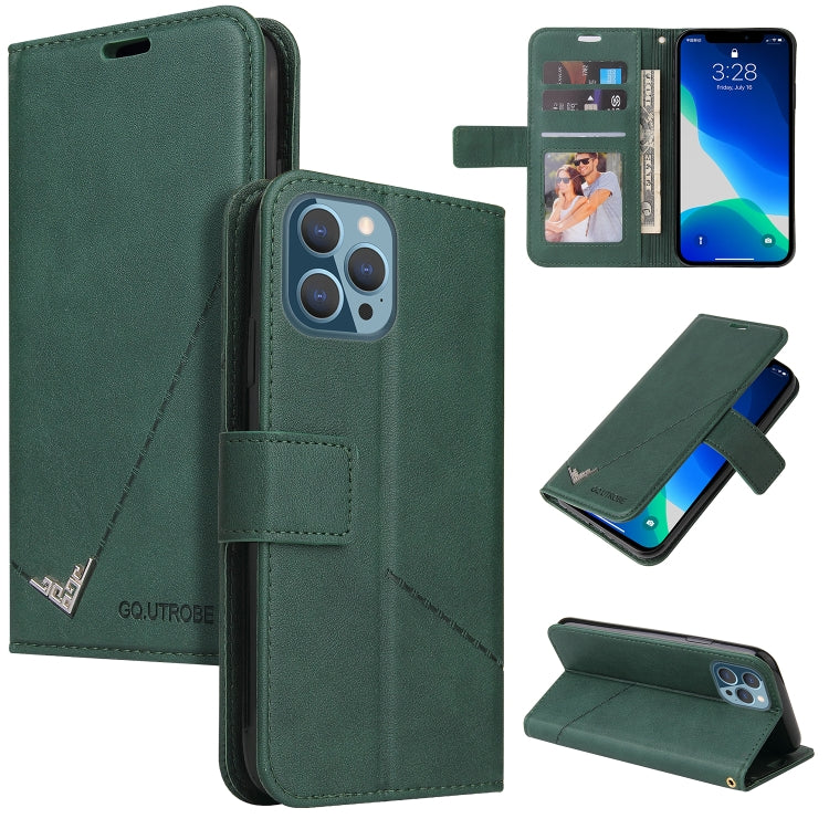 Custodia per telefono in pelle ad angolo retto GQUTROBE, For iPhone 13, For iPhone 13 mini, For iPhone 13 Pro, For iPhone 13 Pro Max