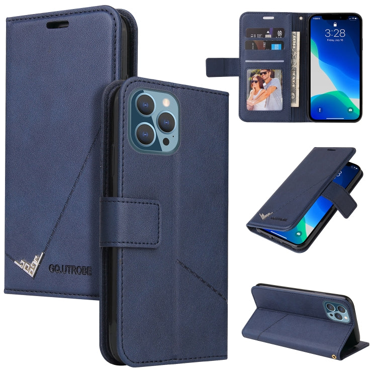 Custodia per telefono in pelle ad angolo retto GQUTROBE, For iPhone 13, For iPhone 13 mini, For iPhone 13 Pro, For iPhone 13 Pro Max
