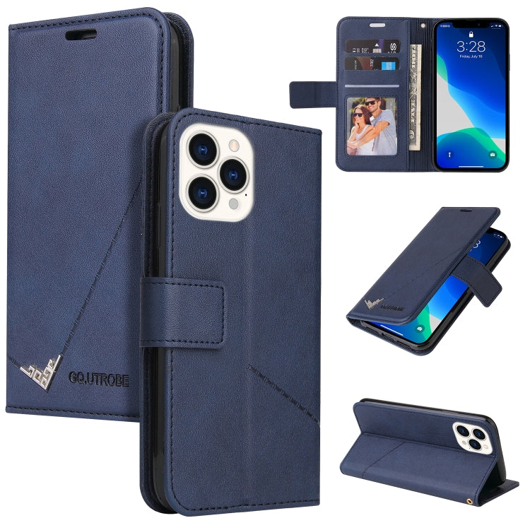 Custodia per telefono in pelle ad angolo retto GQUTROBE, For iPhone 13, For iPhone 13 mini, For iPhone 13 Pro, For iPhone 13 Pro Max
