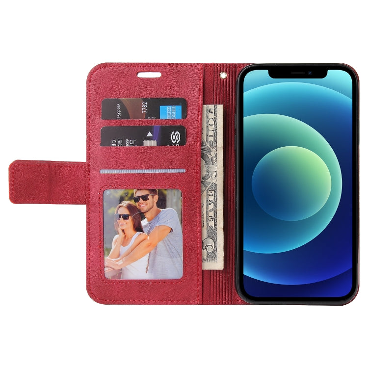 Custodia per telefono in pelle ad angolo retto GQUTROBE, For iPhone 12 mini, For iPhone 12 Pro, For iPhone 12 Pro Max, For iPhone 11