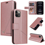 Custodia per telefono in pelle ad angolo retto GQUTROBE, For iPhone 12 mini, For iPhone 12 Pro, For iPhone 12 Pro Max, For iPhone 11