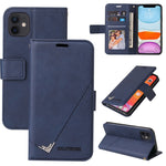 Custodia per telefono in pelle ad angolo retto GQUTROBE, For iPhone 12 mini, For iPhone 12 Pro, For iPhone 12 Pro Max, For iPhone 11