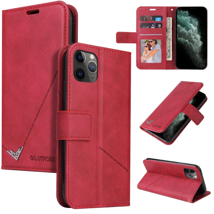 Custodia per telefono in pelle ad angolo retto GQUTROBE, For iPhone 11 Pro, For iPhone 11 Pro Max, For iPhone X / XS, For iPhone XR