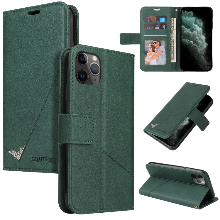 Custodia per telefono in pelle ad angolo retto GQUTROBE, For iPhone 11 Pro, For iPhone 11 Pro Max, For iPhone X / XS, For iPhone XR