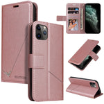 Custodia per telefono in pelle ad angolo retto GQUTROBE, For iPhone 11 Pro, For iPhone 11 Pro Max, For iPhone X / XS, For iPhone XR