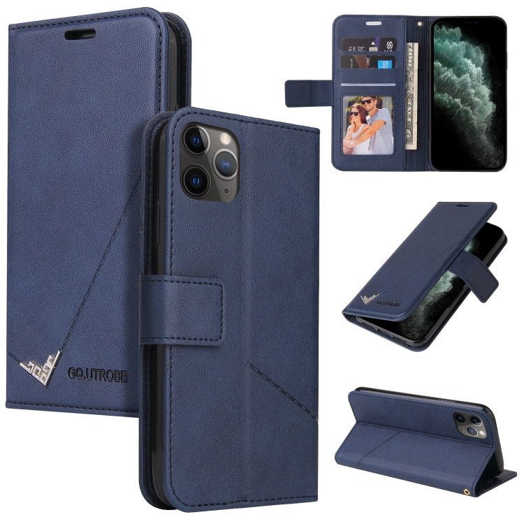 Custodia per telefono in pelle ad angolo retto GQUTROBE, For iPhone 11 Pro, For iPhone 11 Pro Max, For iPhone X / XS, For iPhone XR