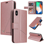 Custodia per telefono in pelle ad angolo retto GQUTROBE, For iPhone 11 Pro, For iPhone 11 Pro Max, For iPhone X / XS, For iPhone XR