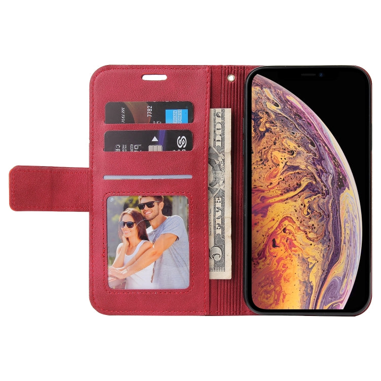 Custodia per telefono in pelle ad angolo retto GQUTROBE, For iPhone XS Max, For iPhone 7 Plus / 8 Plus, For iPhone 6 Plus / 6s Plus, For iPhone 6 / 6S