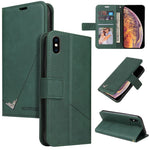 Custodia per telefono in pelle ad angolo retto GQUTROBE, For iPhone XS Max, For iPhone 7 Plus / 8 Plus, For iPhone 6 Plus / 6s Plus, For iPhone 6 / 6S