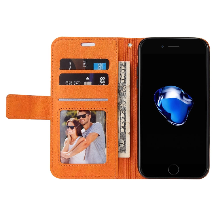 Custodia per telefono in pelle ad angolo retto GQUTROBE, For iPhone 7 / 8 / SE 2020 / SE 2022