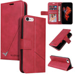 Custodia per telefono in pelle ad angolo retto GQUTROBE, For iPhone XS Max, For iPhone 7 Plus / 8 Plus, For iPhone 6 Plus / 6s Plus, For iPhone 6 / 6S