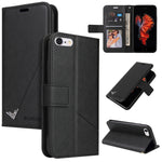 Custodia per telefono in pelle ad angolo retto GQUTROBE, For iPhone XS Max, For iPhone 7 Plus / 8 Plus, For iPhone 6 Plus / 6s Plus, For iPhone 6 / 6S