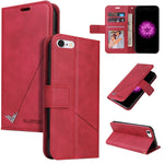 Custodia per telefono in pelle ad angolo retto GQUTROBE, For iPhone XS Max, For iPhone 7 Plus / 8 Plus, For iPhone 6 Plus / 6s Plus, For iPhone 6 / 6S