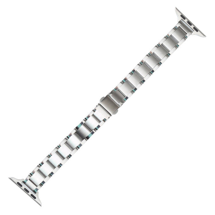 Cinturino in metallo con tre perline per Apple Watch