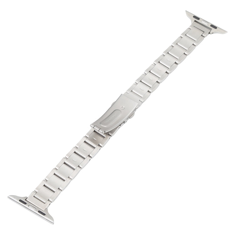 Cinturino in metallo con tre perline per Apple Watch