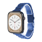 Cinturino in metallo con tre perline per Apple Watch