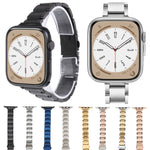 Cinturino in metallo con tre perline per Apple Watch