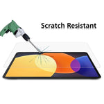 Pellicola in vetro temperato antideflagrante 9H 0,3 mm, For Xiaomi Pad 5 Pro 12.4(1 PC), For Huawei MatePad Pro 11 2024 / 2022 (1 PC)